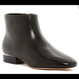 Black ankle booties